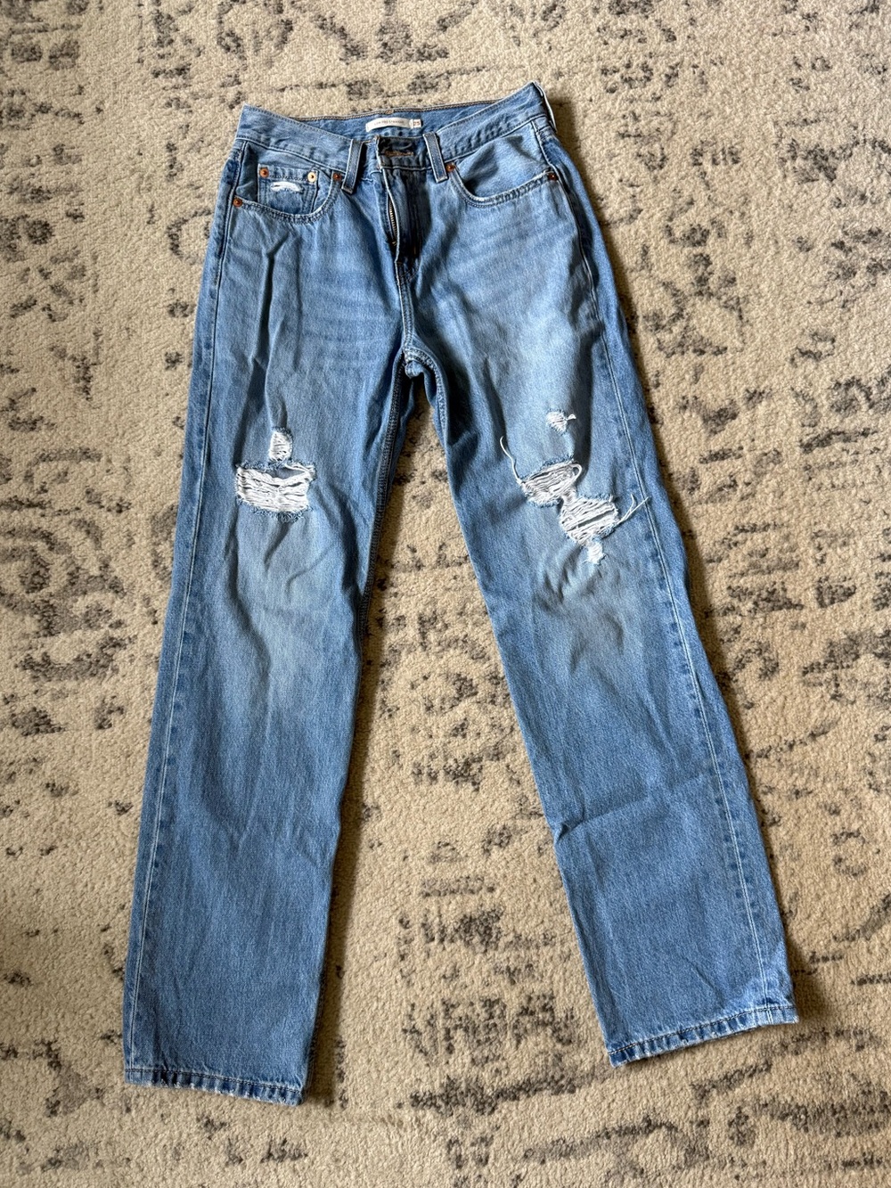 Levi Low Pro Straight Jeans